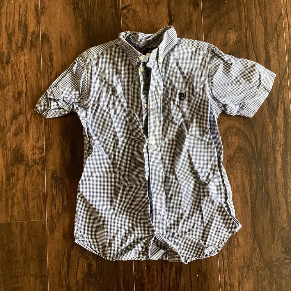 Chaps Short Sleeve Button Down